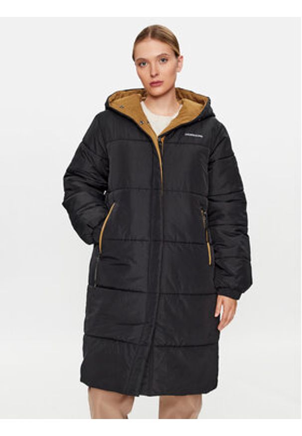 Didriksons Kurtka zimowa Anna 504259 Brązowy Regular Fit. Kolor: brązowy. Materiał: syntetyk. Sezon: zima