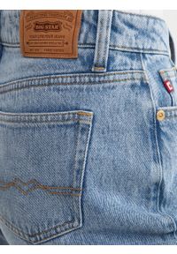 Big-Star - Jeansy damskie mom jeans z linii Authentic niebieske Silla 120. Okazja: na co dzień. Kolor: niebieski. Styl: casual, klasyczny #2