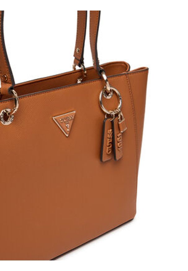 Guess Torebka Noelle II HWZG96 72250 Brązowy. Kolor: brązowy. Materiał: skórzane