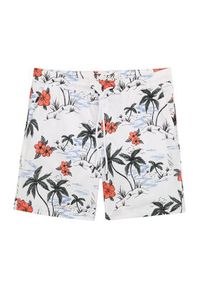 Tom Tailor Denim Szorty kąpielowe 1044696 Biały Regular Fit. Kolor: biały. Materiał: syntetyk #5