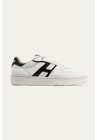 HOFF - Hoff sneakersy skórzane Grand Central kolor biały. Nosek buta: okrągły. Zapięcie: sznurówki. Kolor: biały. Materiał: skóra