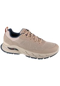 skechers - Buty sportowe Sneakersy męskie, Arch Fit Baxter - Pendroy. Kolor: beżowy. Sport: turystyka piesza #1