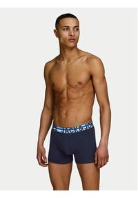 Jack & Jones - Jack&Jones Komplet 3 par bokserek Henrik 12151351 Kolorowy. Materiał: bawełna. Wzór: kolorowy #7