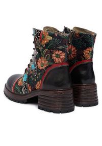 Laura Vita Trzewiki KLEO Czarny. Kolor: czarny. Materiał: skóra #5