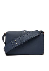 Pinko - PINKO Torebka Love One Mini Slouchy Fl Al 25-26 104340 A2OX Granatowy. Kolor: niebieski. Materiał: skórzane #6