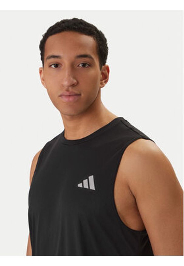 Adidas - adidas Koszulka techniczna adi365 Running Essentials KB5969 Czarny Regular Fit. Kolor: czarny. Materiał: syntetyk. Sport: bieganie
