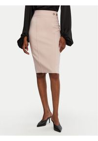 Rinascimento Spódnica ołówkowa CFC0122972003 Różowy Regular Fit. Kolor: różowy. Materiał: syntetyk #1