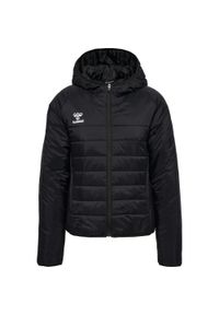 Damska kurtka z kapturem Hummel GO. Typ kołnierza: kaptur. Kolor: czarny. Materiał: puch #1