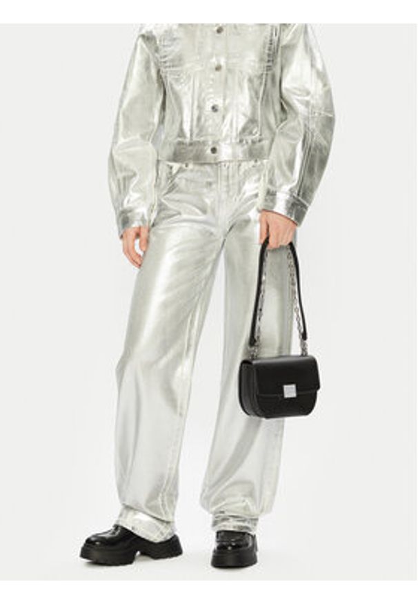 Karl Lagerfeld - KARL LAGERFELD Torebka A1W30445 Czarny. Kolor: czarny. Materiał: skórzane