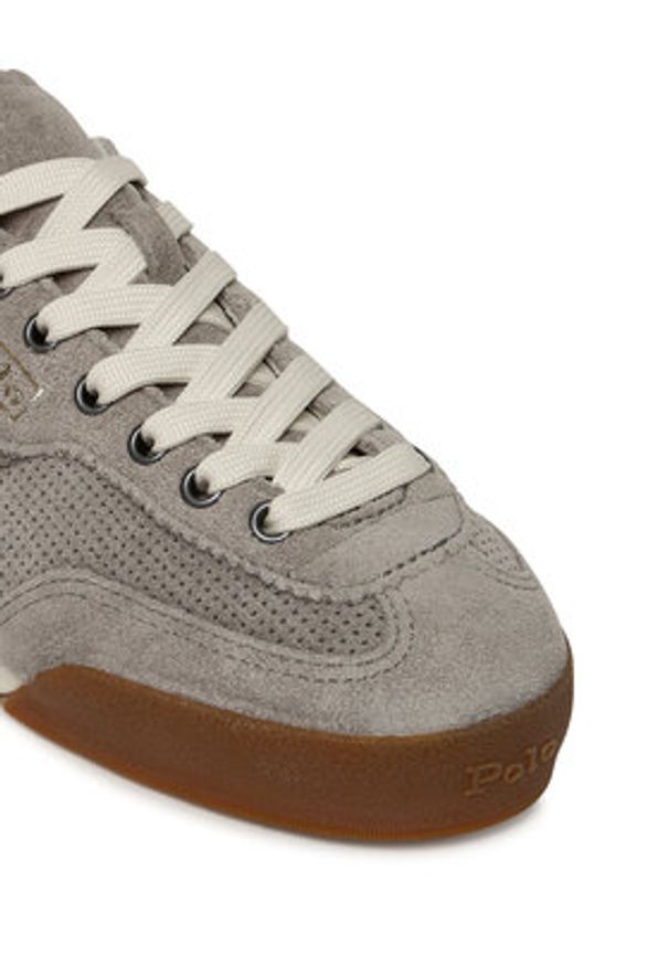 Polo Ralph Lauren Sneakersy Hester 804978190003 Szary. Kolor: szary. Materiał: zamsz, skóra