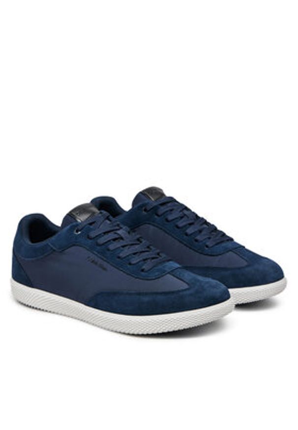 Calvin Klein Sneakersy HM0HM01789 Granatowy. Kolor: niebieski. Materiał: materiał