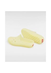 Klapki Vans Ua Slip-On Mule, Dla obu płci. Zapięcie: bez zapięcia. Kolor: biały. Materiał: syntetyk, materiał. Sport: pływanie, fitness
