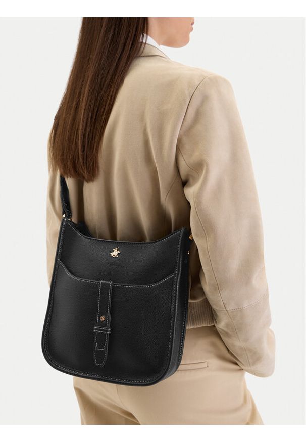 Beverly Hills Polo Club Torebka CEO-BHPC-C-016-07 Czarny. Kolor: czarny