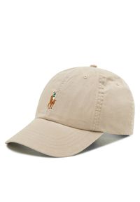 Czapka z daszkiem Polo Ralph Lauren. Kolor: beżowy. Styl: sportowy #1