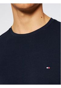 TOMMY HILFIGER - Tommy Hilfiger Longsleeve Stretch Tee MW0MW10804 Granatowy Slim Fit. Kolor: niebieski. Materiał: bawełna. Długość rękawa: długi rękaw #2