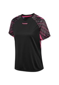 Damska koszulka treningowa Hummel Blaze Pro. Kolor: różowy, wielokolorowy, czarny. Sport: piłka ręczna #1