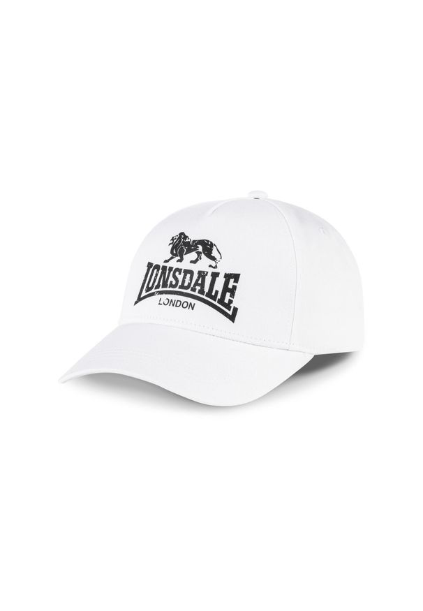 Czapka z daszkiem Lonsdale Norbury. Kolor: wielokolorowy, biały, czarny. Styl: sportowy
