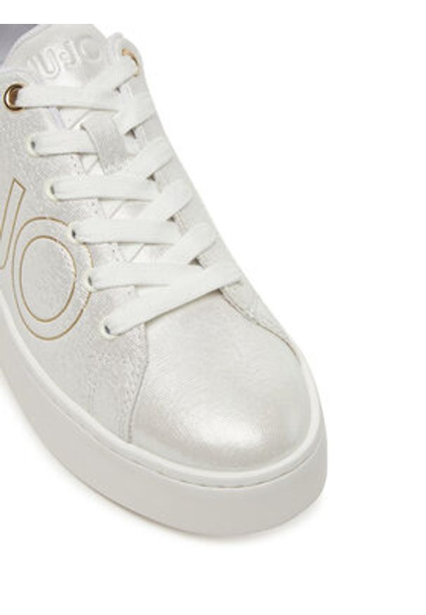Liu Jo Sneakersy 4A5703 EX099 Biały. Kolor: biały. Materiał: skóra