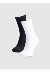 4f - 4F Skarpety casual za kostkę (2-pack) męskie - multikolor 43-46. Kolor: wielokolorowy. Materiał: bawełna