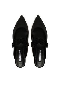 Karl Lagerfeld - KARL LAGERFELD Klapki Kerrie KL40154 Czarny. Kolor: czarny. Materiał: materiał #6