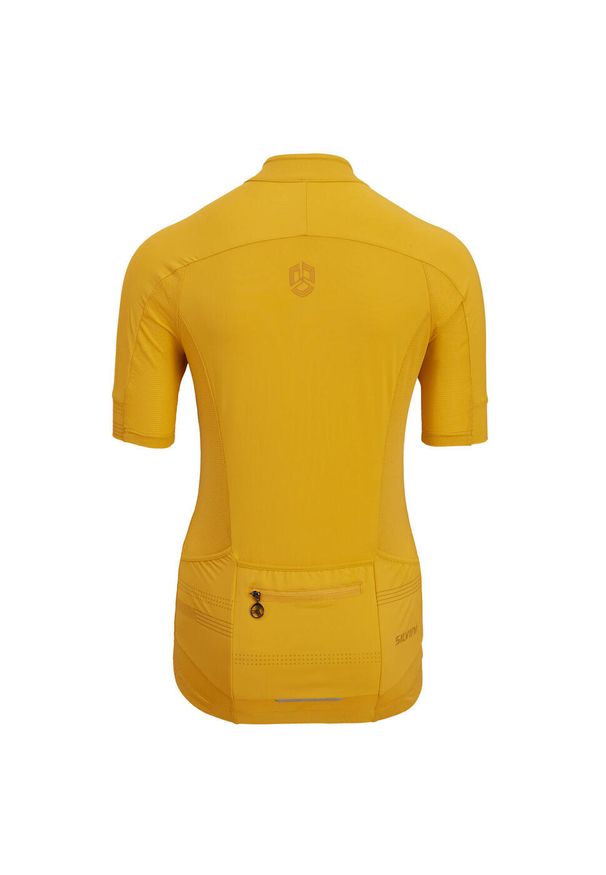 Koszulka damska Silvini Women Jersey Montella WD2024. Kolor: żółty. Materiał: jersey. Sport: kolarstwo