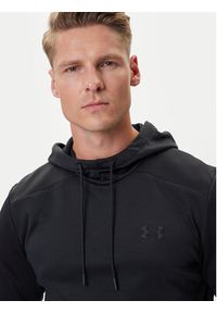 Under Armour Bluza UA Armour Fleece Hoodie 1373353 Czarny Regular Fit. Kolor: czarny. Materiał: syntetyk #3