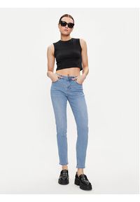 Morgan Jeansy 241-PARDA Niebieski Slim Fit. Kolor: niebieski
