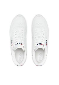 Fila Sneakersy Orbit Low 1010263.1FG Biały. Kolor: biały. Materiał: skóra