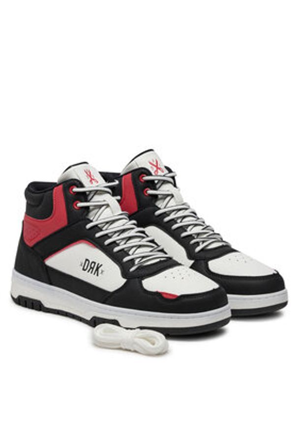 Dorko Sneakersy Parker DS24F23M Biały. Kolor: biały. Materiał: skóra