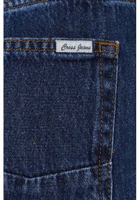 Cross Jeans Jeansy damskie high waist. Stan: podwyższony. Kolor: niebieski #4