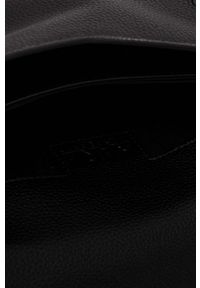 Karl Lagerfeld torebka skórzana kolor czarny. Kolor: czarny. Materiał: skórzane #7