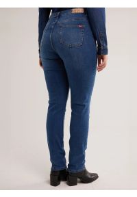 Big-Star - Jeansy damskie z wysokim stanem niebieskie Katrina High Waist 470. Stan: podwyższony. Kolor: niebieski #5