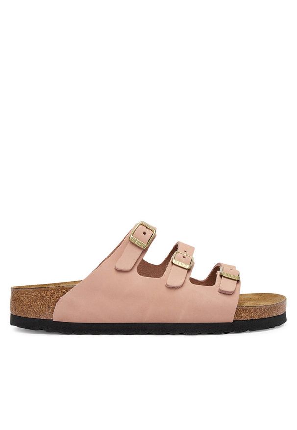 Klapki Birkenstock. Kolor: różowy