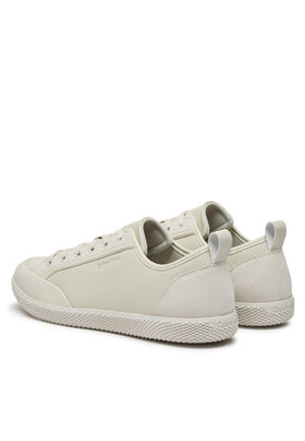 Calvin Klein Sneakersy HM0HM01585 Biały. Kolor: biały. Materiał: skóra