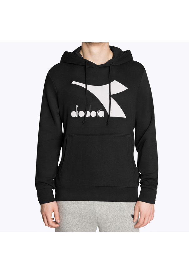 Bluza męska Diadora Hoodie Core. Kolor: czarny