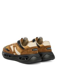 Iceberg Sneakersy IU180802 Żółty. Kolor: brązowy. Materiał: skóra #5