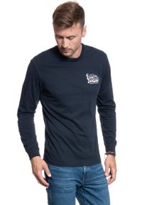 Lee - MĘSKA KOSZULKA LONGSLEVE LEE LS 70S LOGO TEE SKY CAPTAIN L62OFQHY 112114758 #6