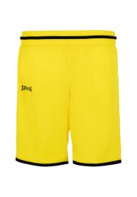 SPALDING - Szorty damskie Spalding Move. Kolor: żółty. Sport: fitness, koszykówka #1