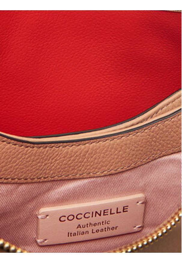 Coccinelle Torebka E1 M50 13 02 01 Brązowy. Kolor: brązowy. Materiał: skórzane