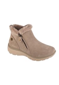 skechers - Buty zimowe damskie, Easy Going - High Zip 2. Kolor: beżowy. Sezon: zima. Styl: sportowy #1