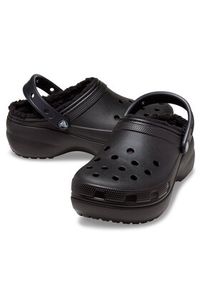 Crocs Klapki Classic Platform Lined Clog W 207938 Czarny. Kolor: czarny. Obcas: na platformie #2