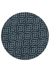 Męski Krawat - Chattier - Granatowy w Geometryczny Wzór. Kolor: niebieski. Materiał: tkanina. Wzór: geometria. Styl: elegancki, klasyczny, wizytowy #3