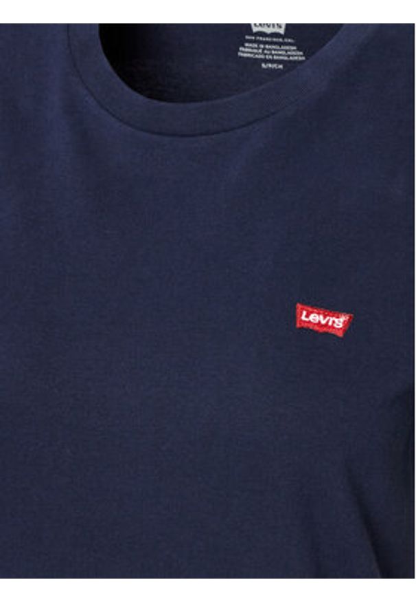 Levi's® T-Shirt Perfect 39185-0348 Niebieski Regular Fit. Kolor: niebieski. Materiał: bawełna