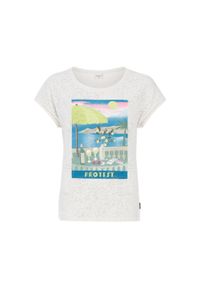 Koszulka damska Protest Elles 25. Kolor: wielokolorowy, biały, beżowy #1