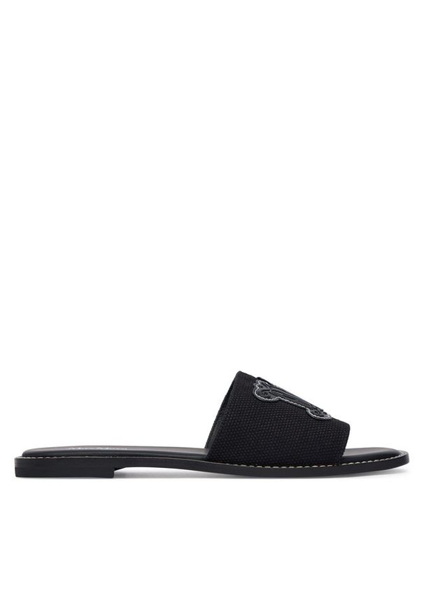 Klapki Max Mara. Kolor: czarny