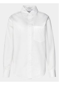Calvin Klein Koszula K20K206749 Biały Relaxed Fit. Kolor: biały. Materiał: bawełna #3