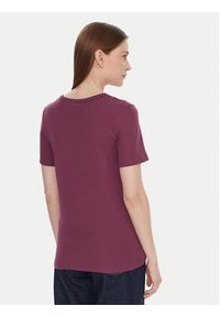 United Colors of Benetton - United Colors Of Benetton T-Shirt 3GA2E16A0 Fioletowy Regular Fit. Kolor: fioletowy. Materiał: bawełna #3