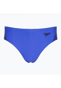 Slipy pływackie dziecięce Speedo Boom Splice 6.5 cm Brief. Kolor: niebieski