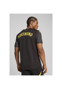 Puma - Męska koszulka wyjazdowa Borussia Dortmund 24/25 PUMA Black Faster Yellow. Kolor: żółty, wielokolorowy, czarny