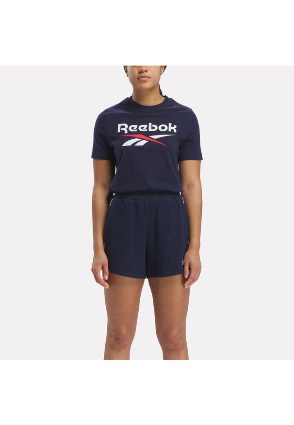 Koszulka damska Reebok Gym & Pilates. Materiał: bawełna. Sport: joga i pilates